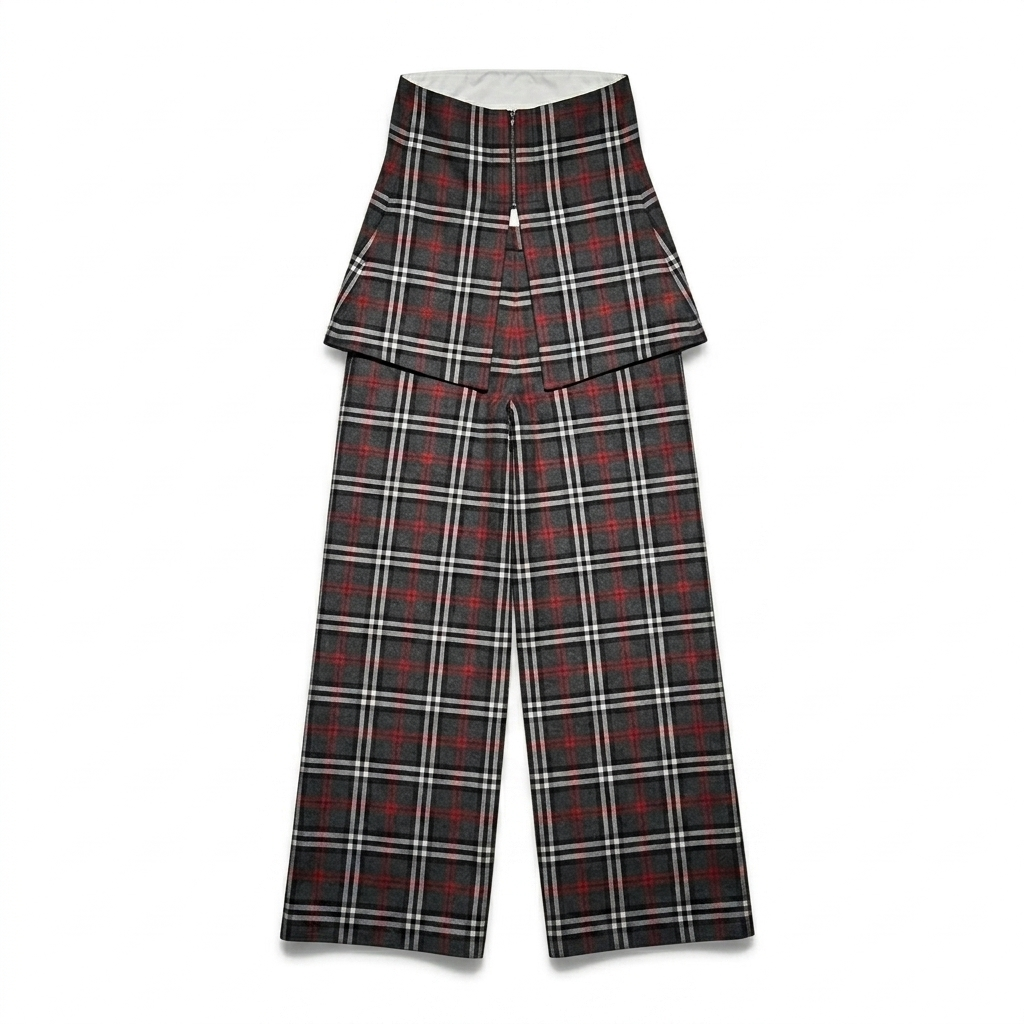Co-Ord Sets in Tartan Patterned