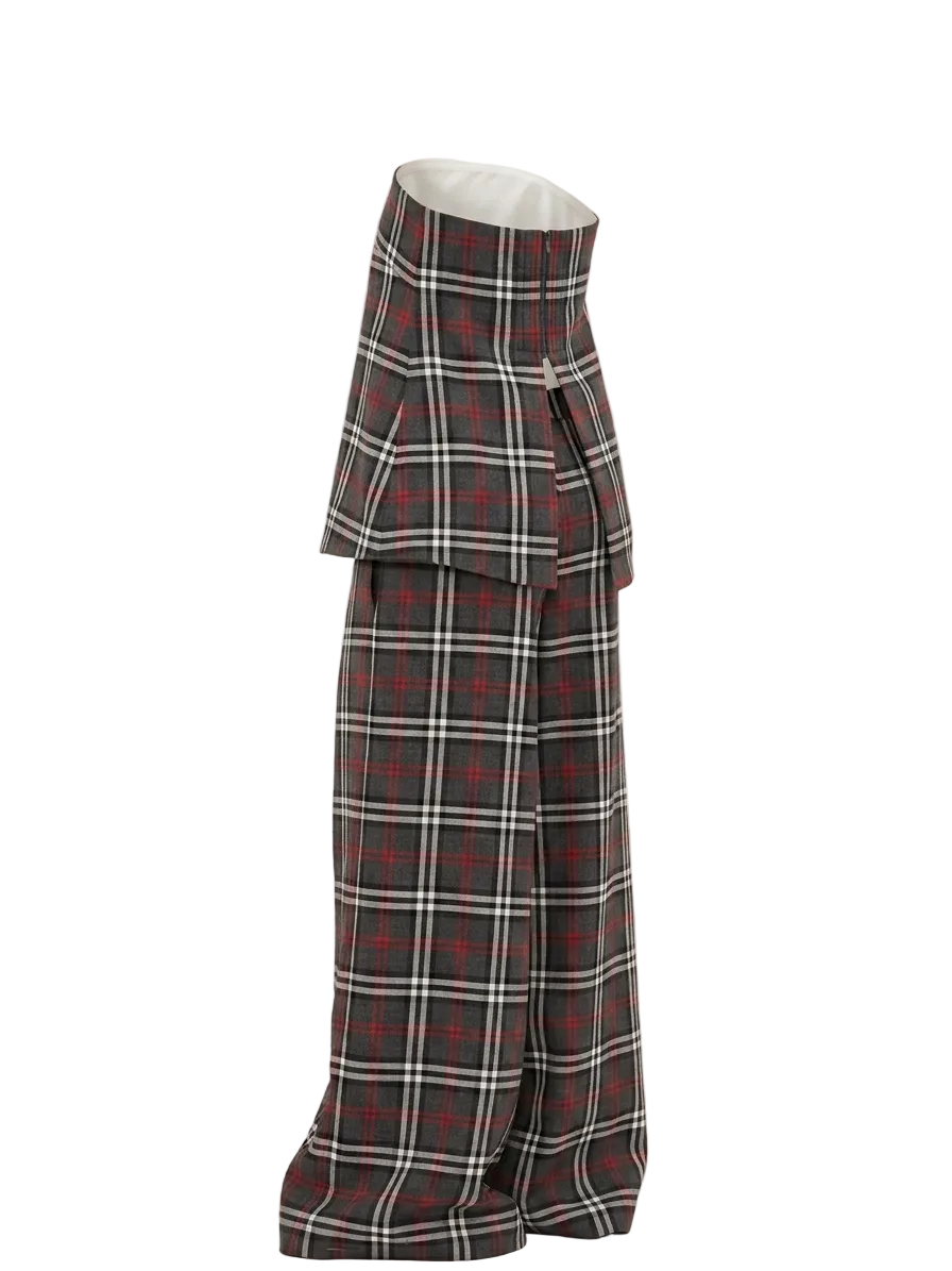 Co-Ord Sets in Tartan Patterned