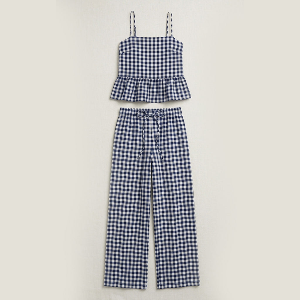 Co-ord Set with Checker Pattern