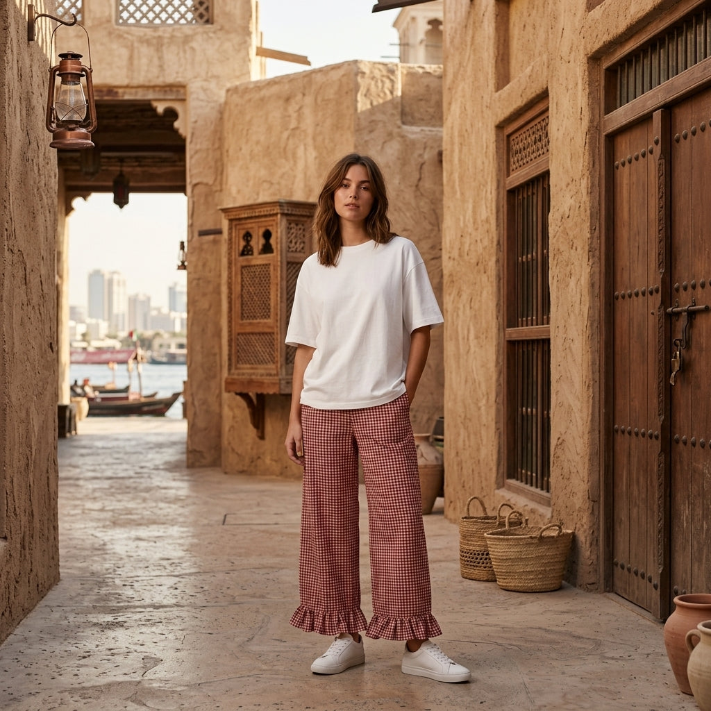 Ruffles pants