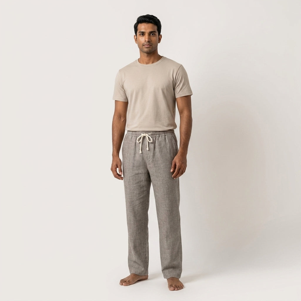 Linen Wide Leg Pants